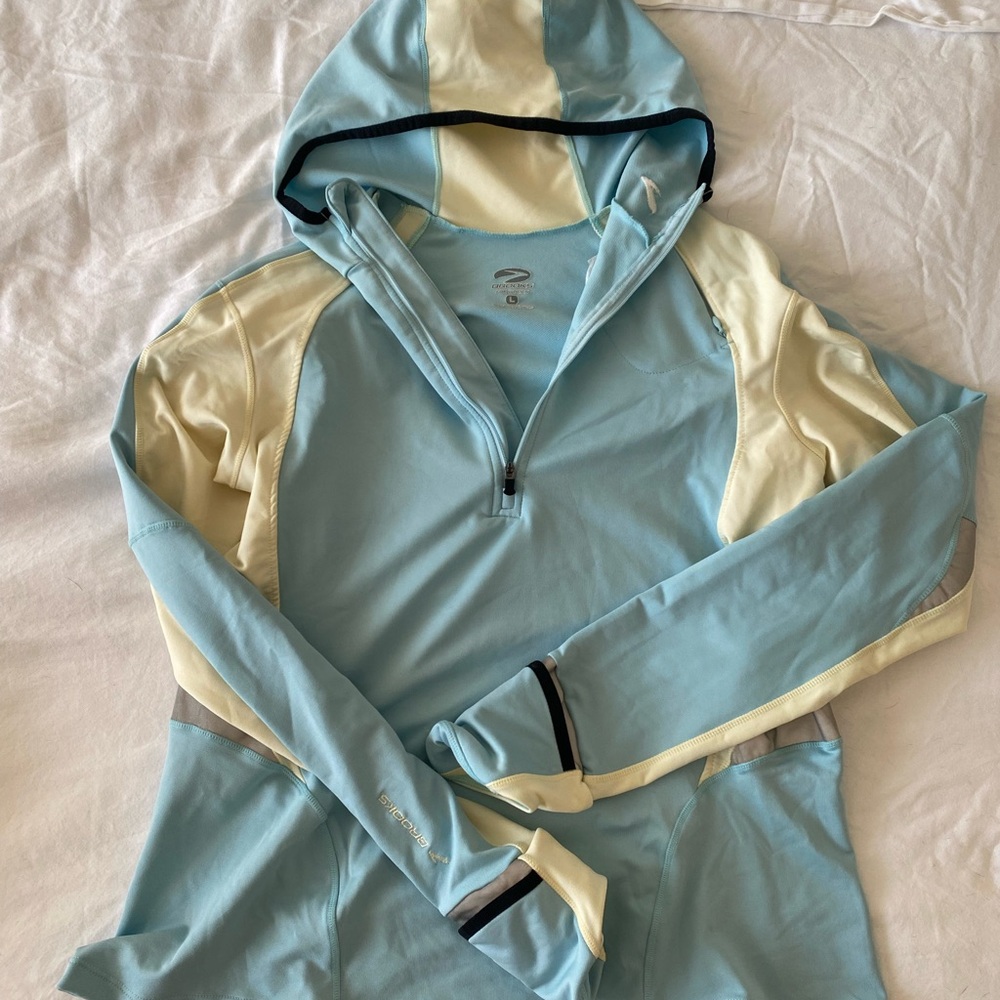 Brooks running quarter zip